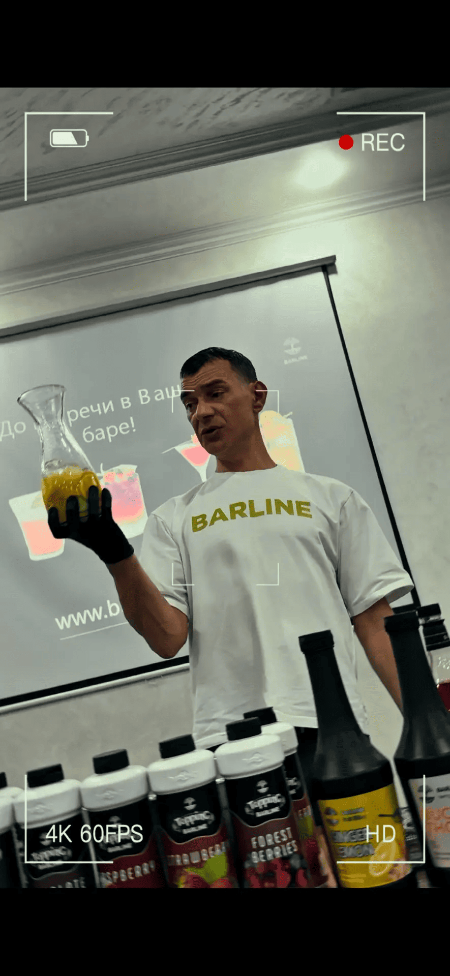 Продолжаем удивлять участников техникой приготовления