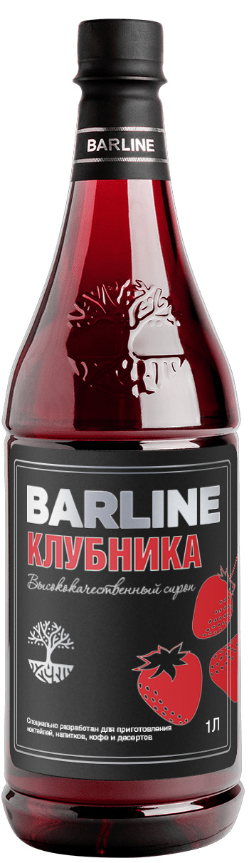 Клубника сироп 1 л в ПЭТ