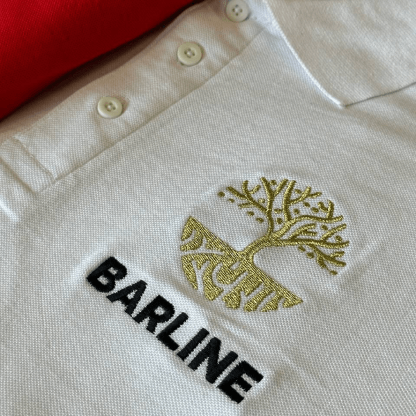 Рубашка поло Barline, белый , XL