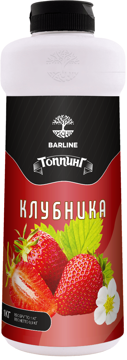 Клубника топпинг 1,0 ПЭТ