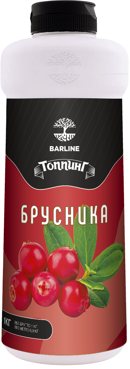 Брусника топпинг 1,0 ПЭТ