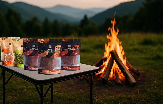 Мясные и фруктовые чипсы BARLINE: натуральный перекус