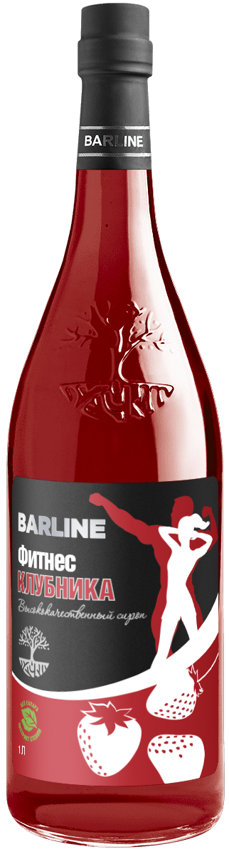 Клубника сироп 1,0 стекло ФИТНЕС