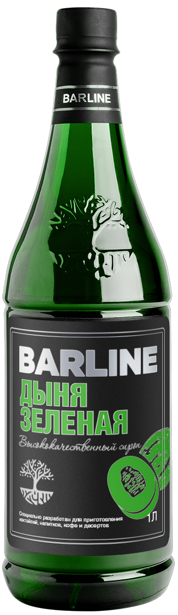 Дыня ЗЕЛЕНАЯ (мелон) сироп 1 л в ПЭТ