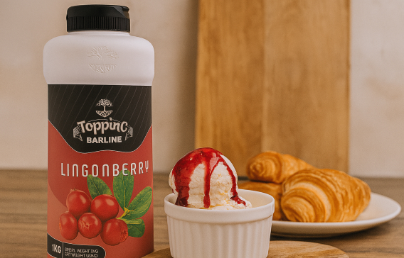 топпинг с мороженным